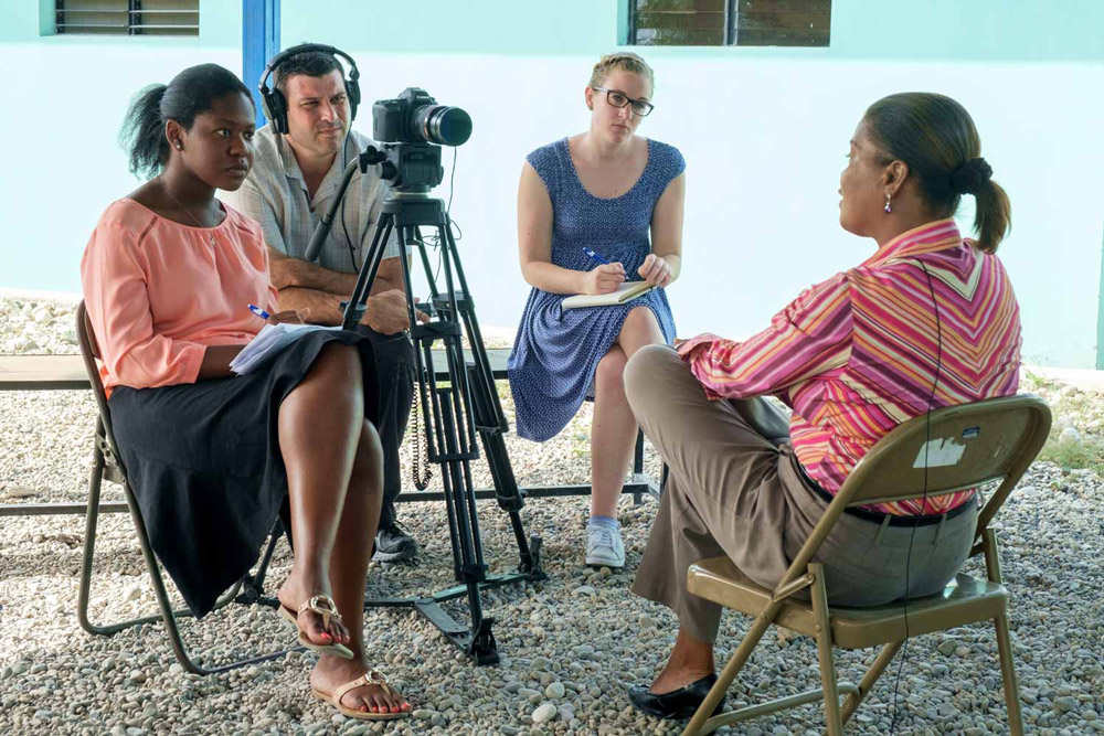Interview Haiti Video Production